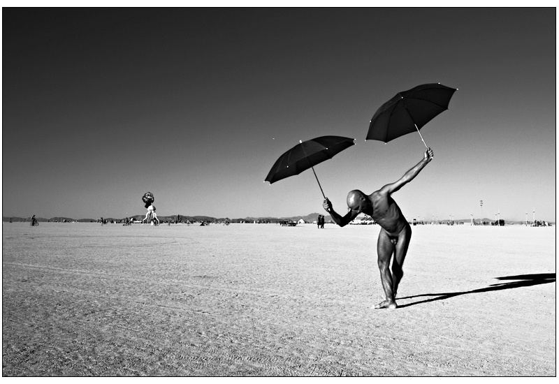 they dance alone burning man