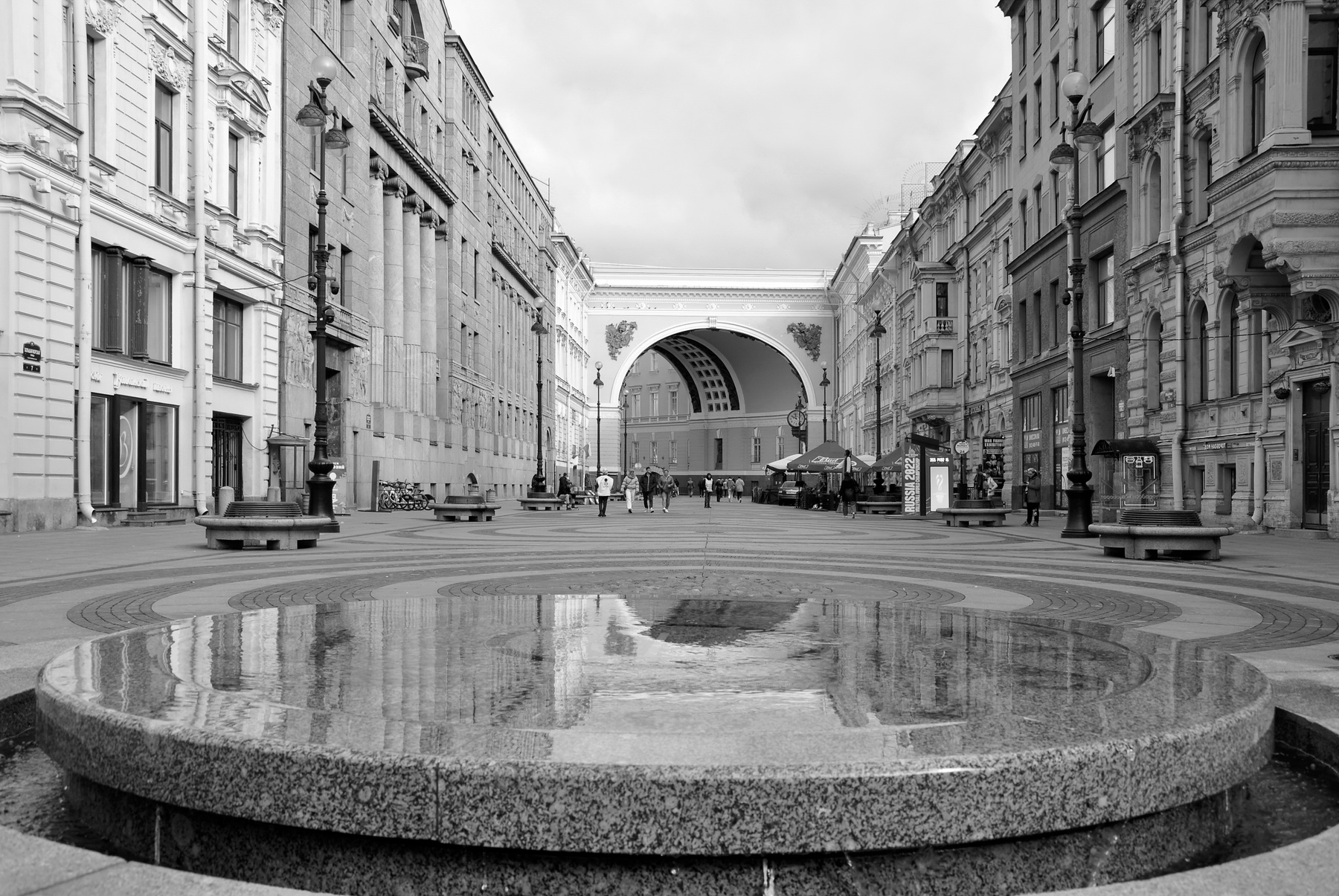 На Большой Морской Санкт-Петербург город архитектура