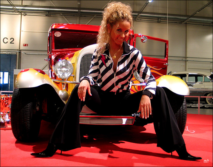 Hot Rod hot, rod, show, girl, car, babe