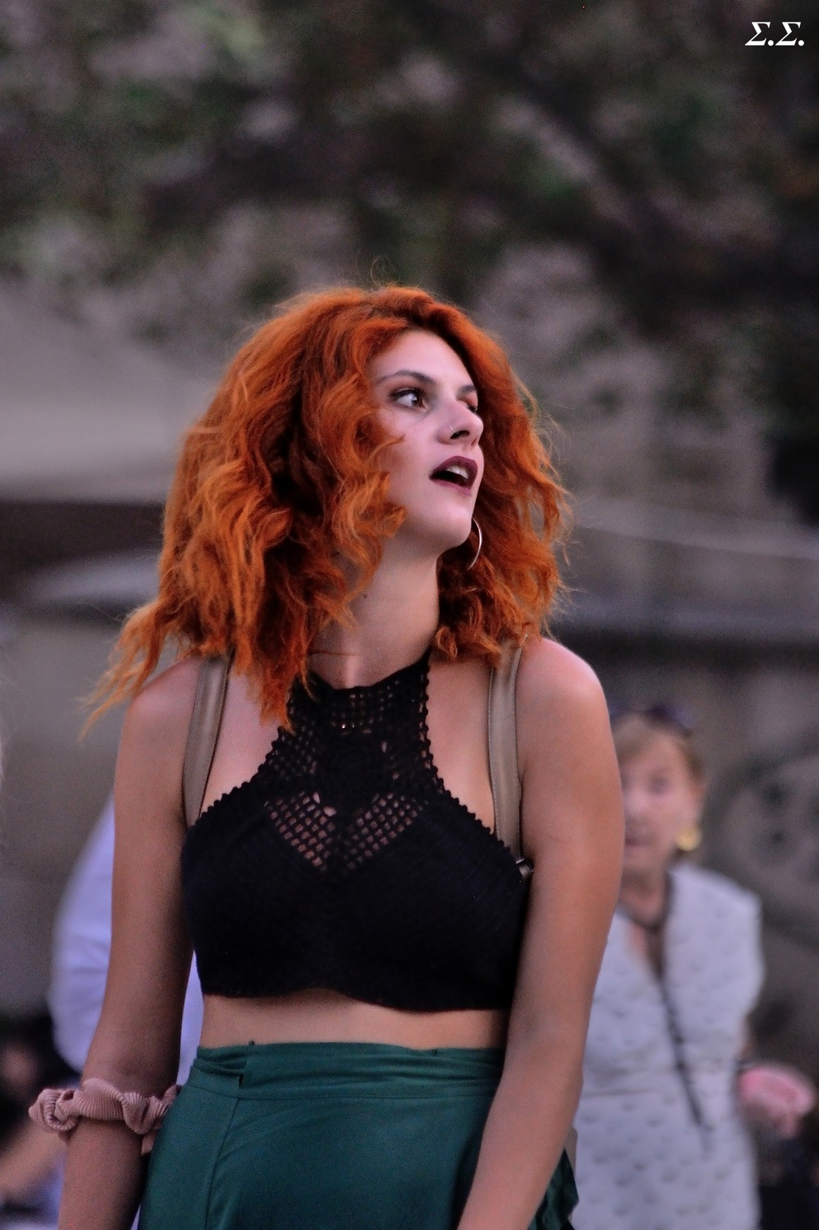 WITH OPEN MOUTH 