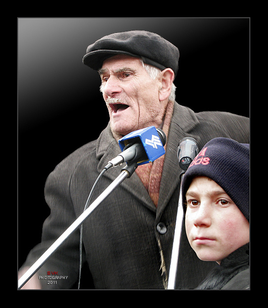 Двое митинг крестьяне права  ALM