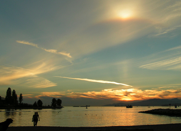 Sundogs in Vancouver 