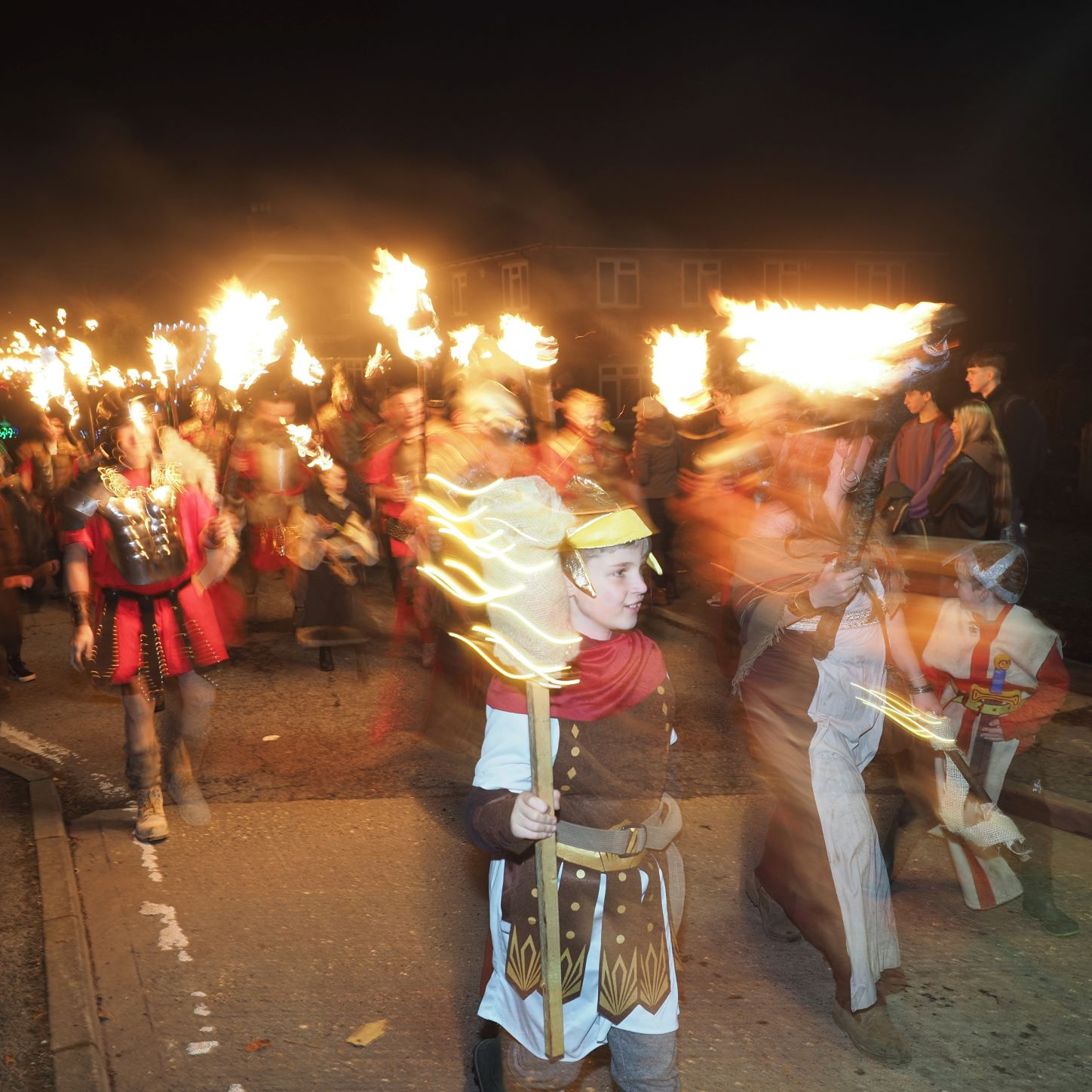 Bonfire Parade, Robertsbridge, East Sussex, England 