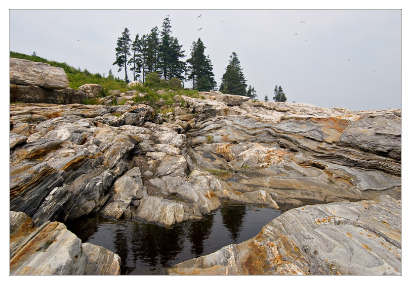 От моря (Pemaquid Point) Pemaquid