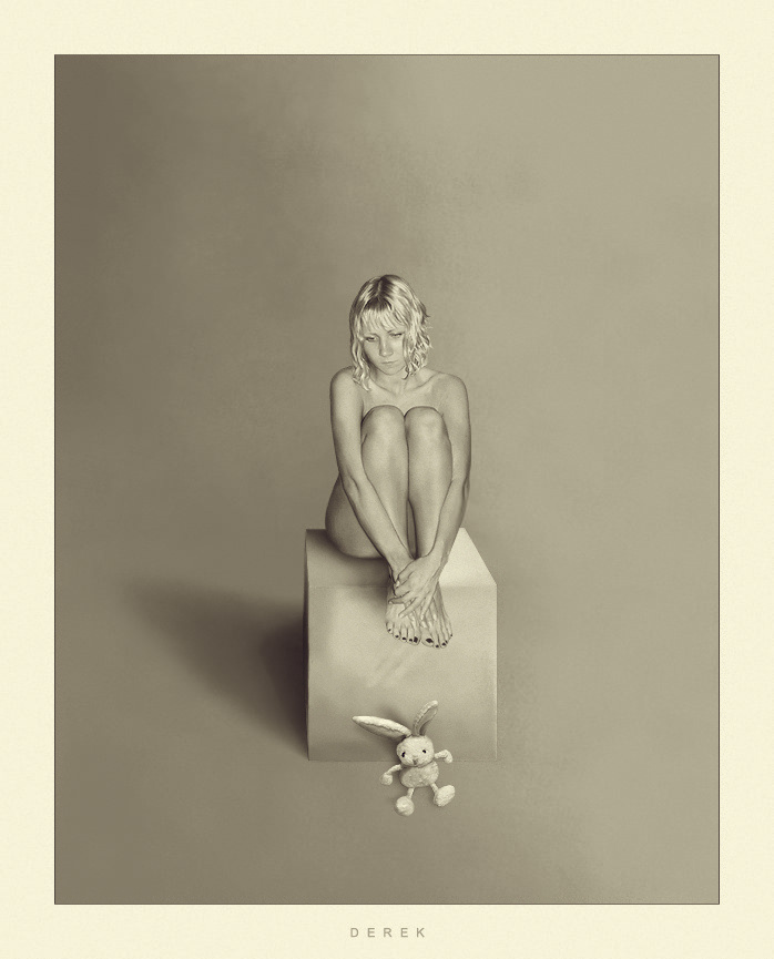 The Girl on the Cube 