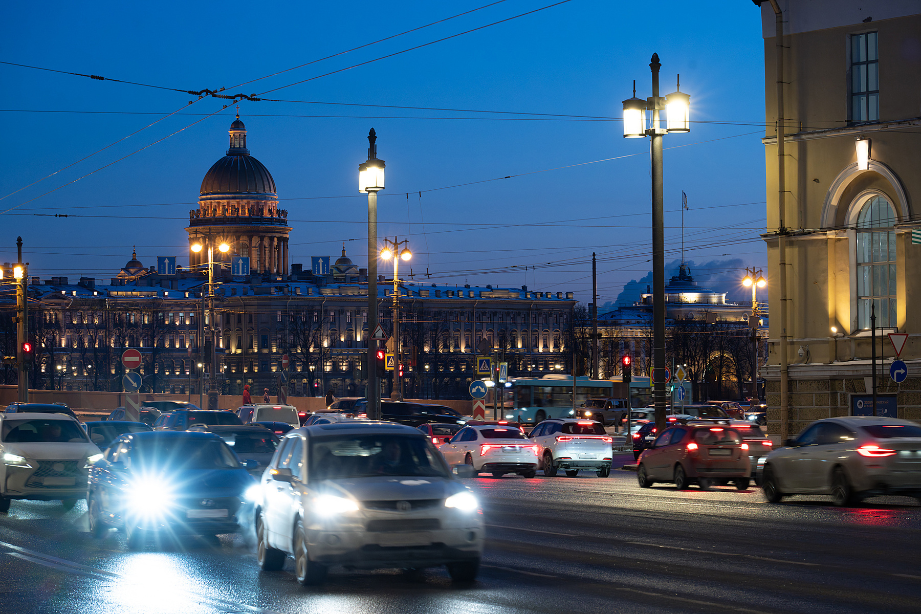 *** Санкт-Петербург ночные огни