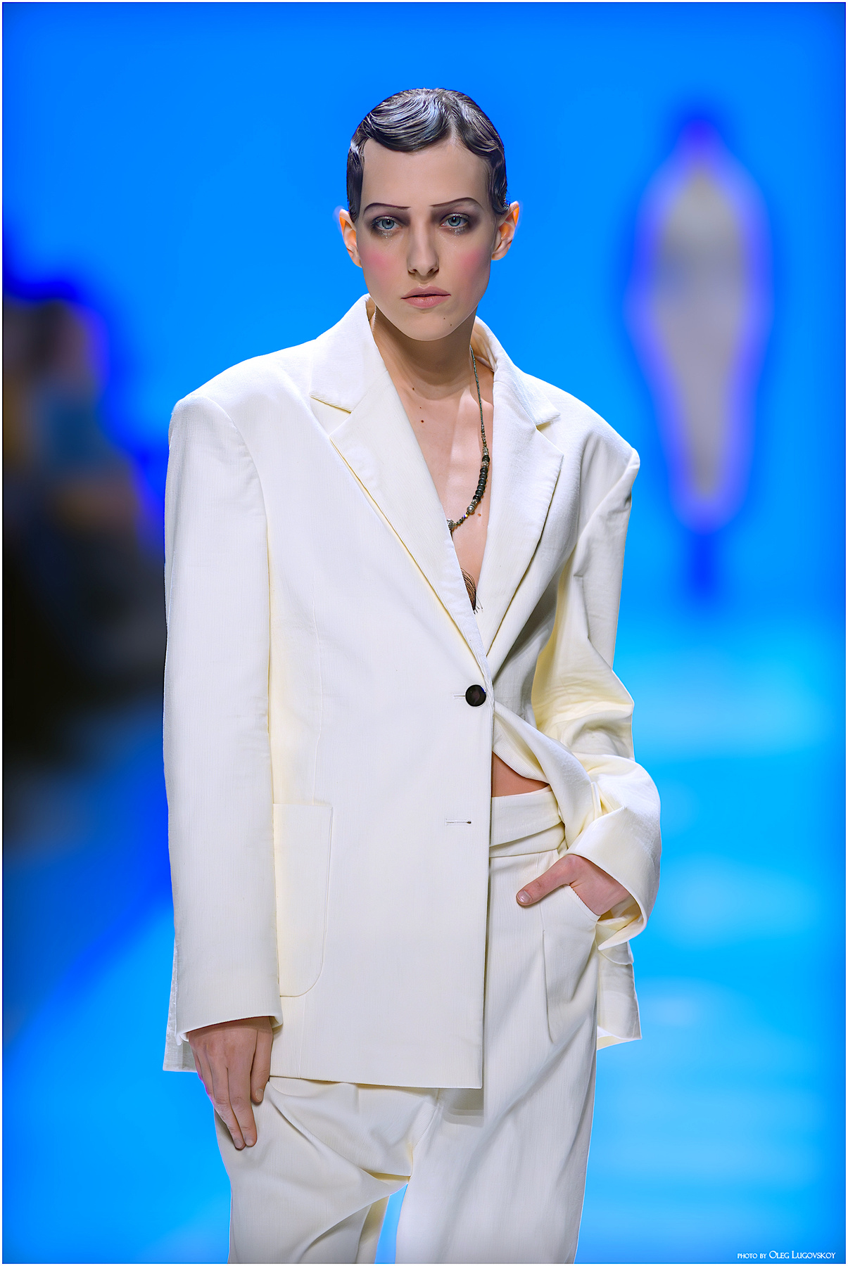 Fashion модели мода макияж неделя моды
