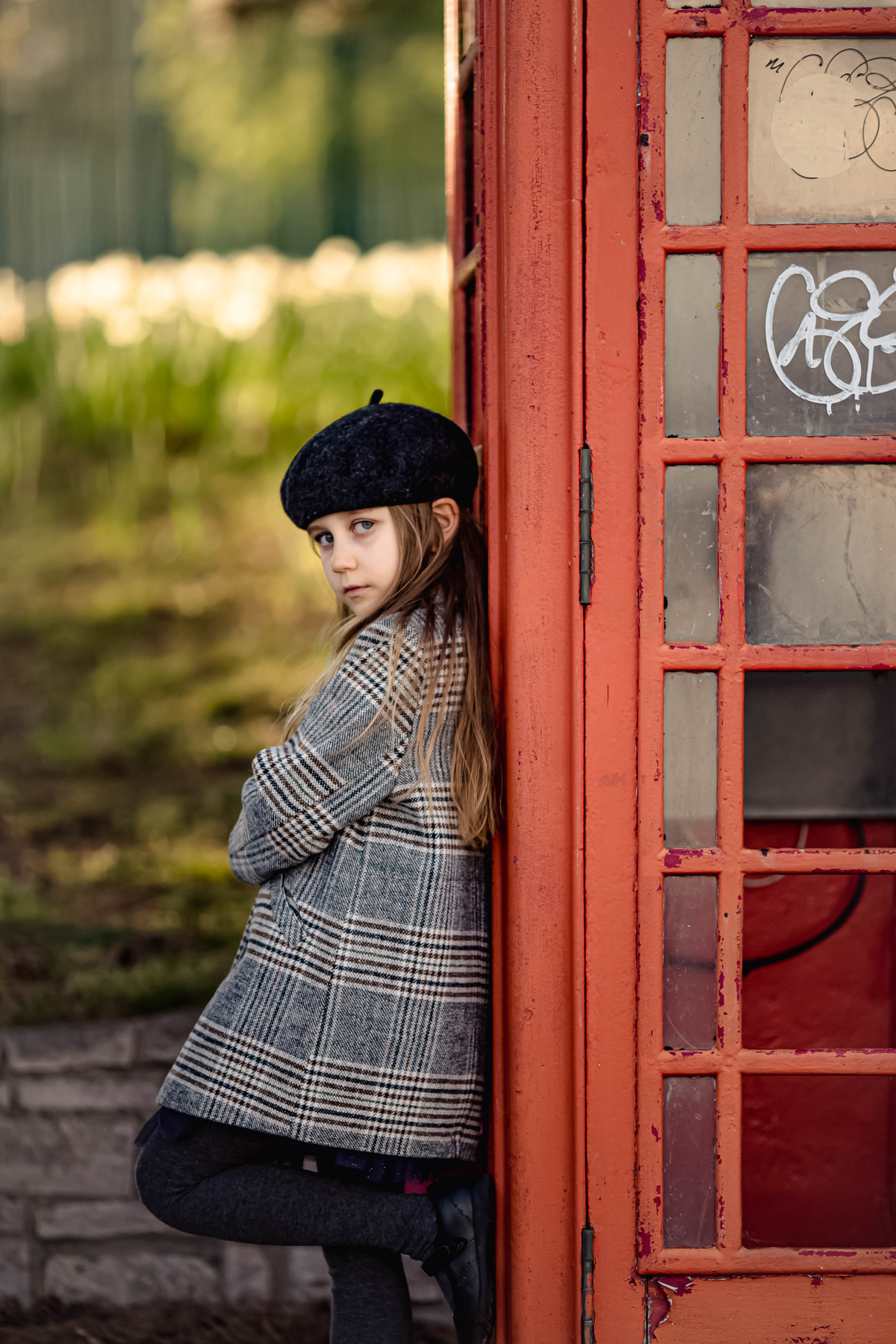 Girl with character 