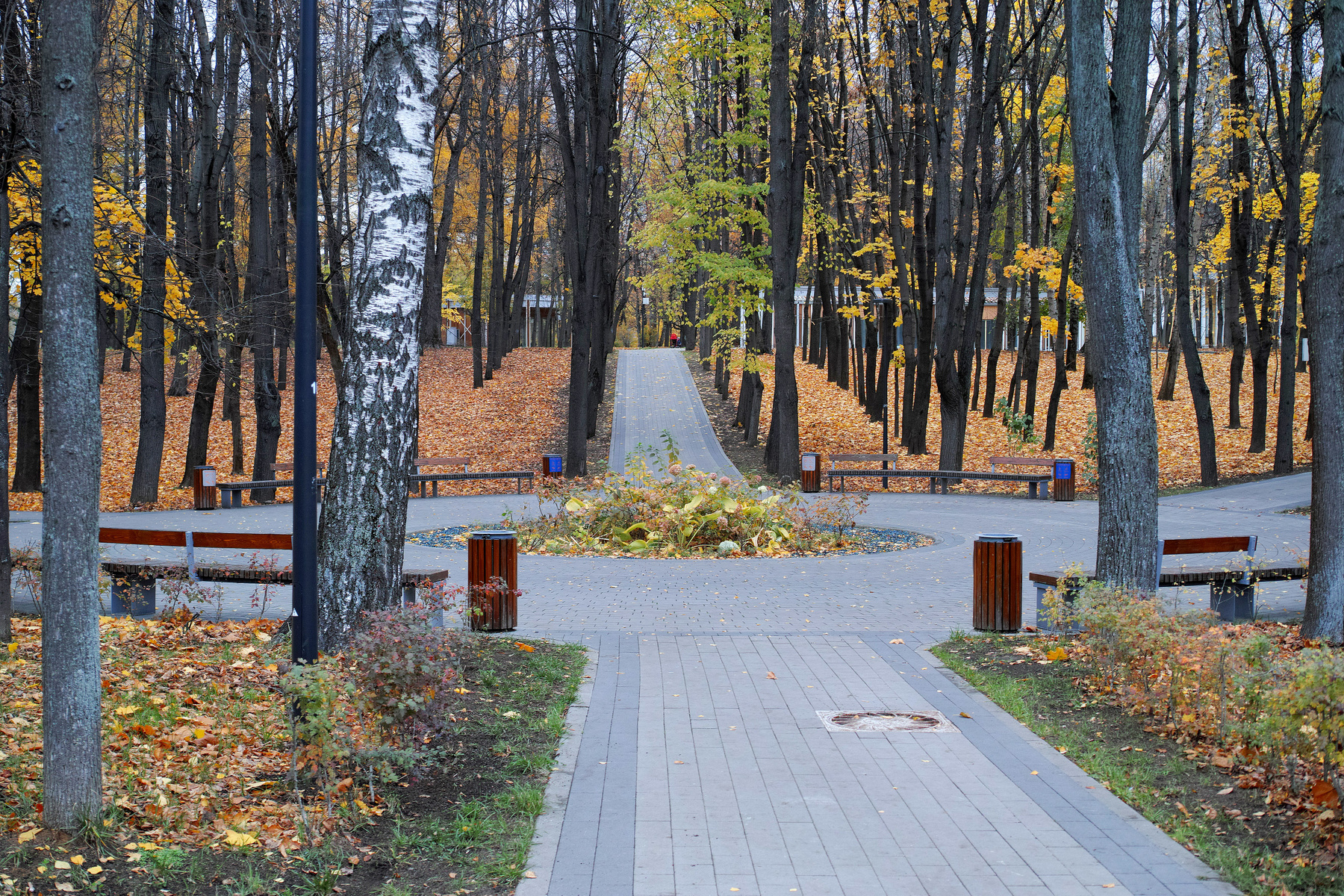 Люблинский парк город Москва парк Люблинский