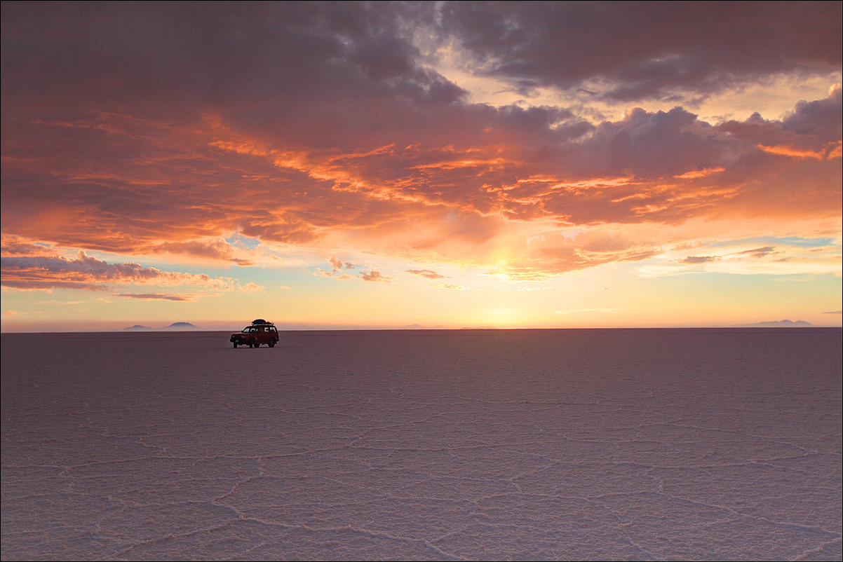 *** боливия, соль, салар де уюни, закат, bolivia, salar de uyuni