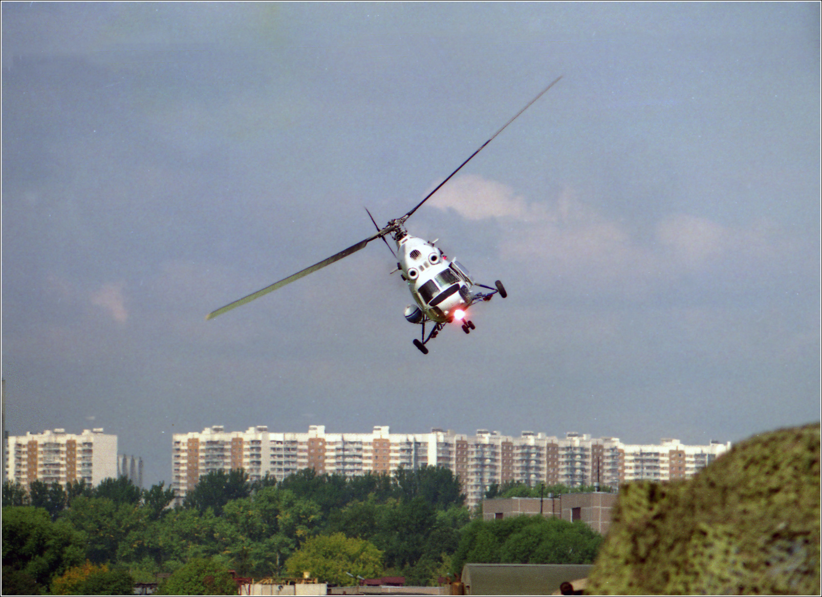 Ми-2 Ми-26Т авиация вертолет полет Тушино 1995