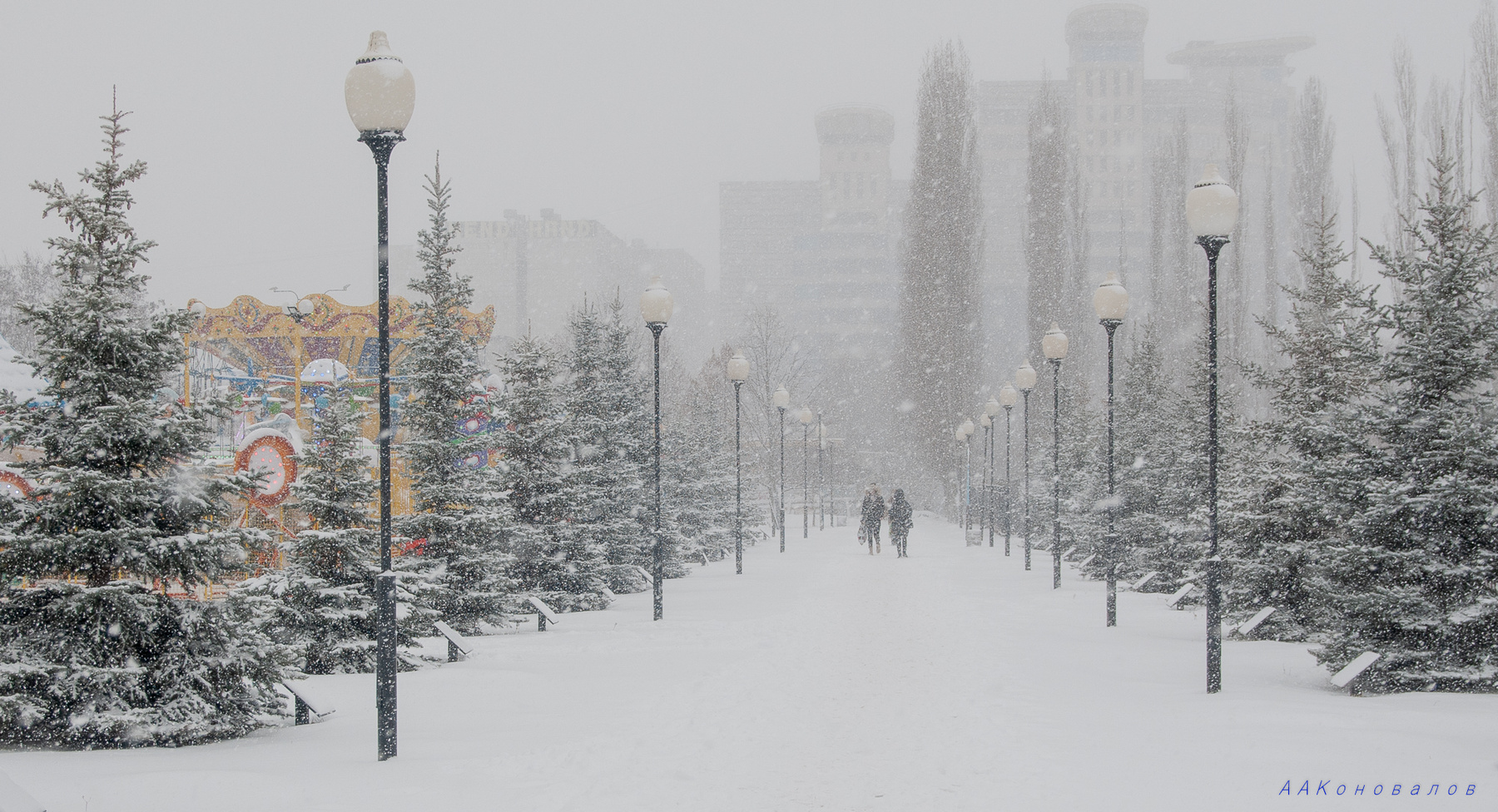 Воронеж в снегу. 