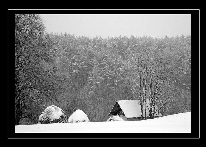 winter in Lithuania winter
