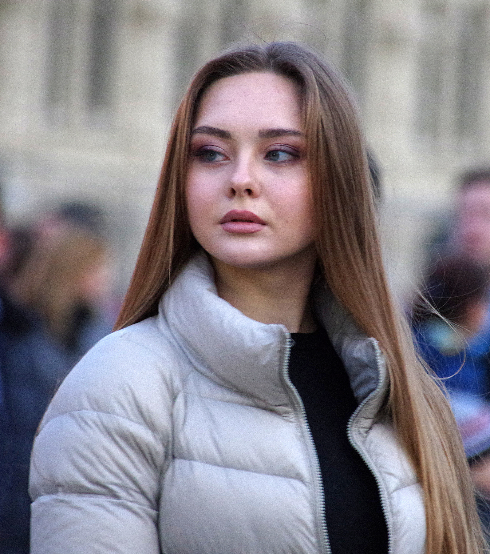 В романтическом образе 