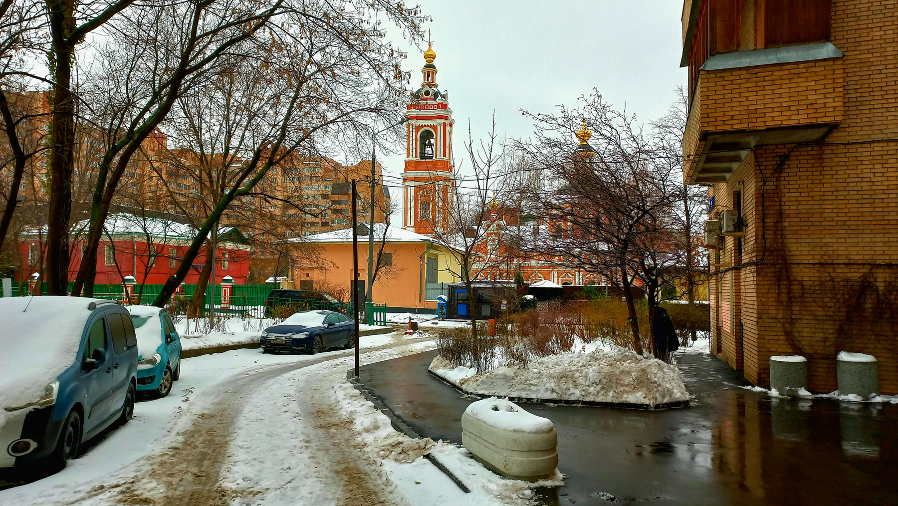 Церковь Пимена Великого в Новых Воротниках (Нововоротниковский переулок,3 строение 1) Москва Храм