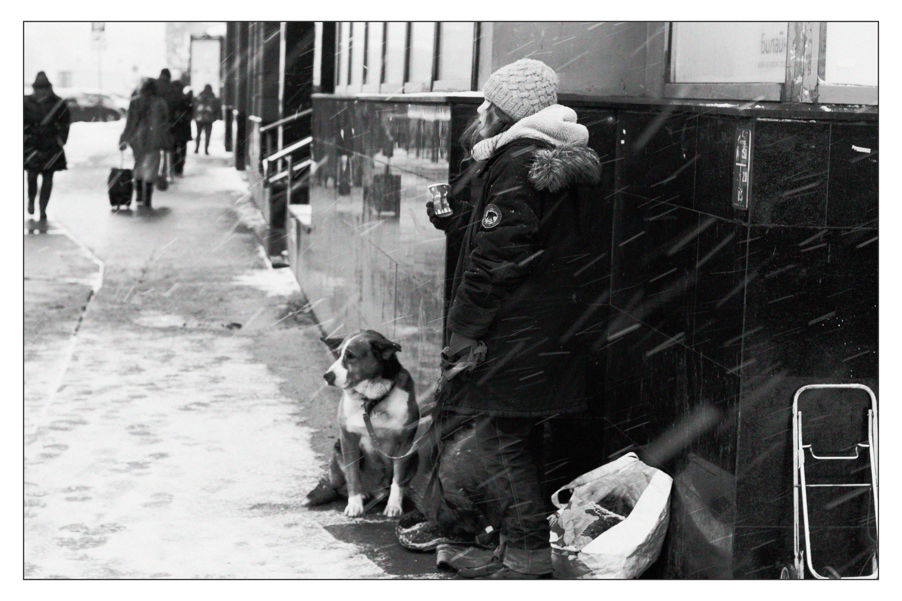 *** чб street photo репортаж городская съёмка