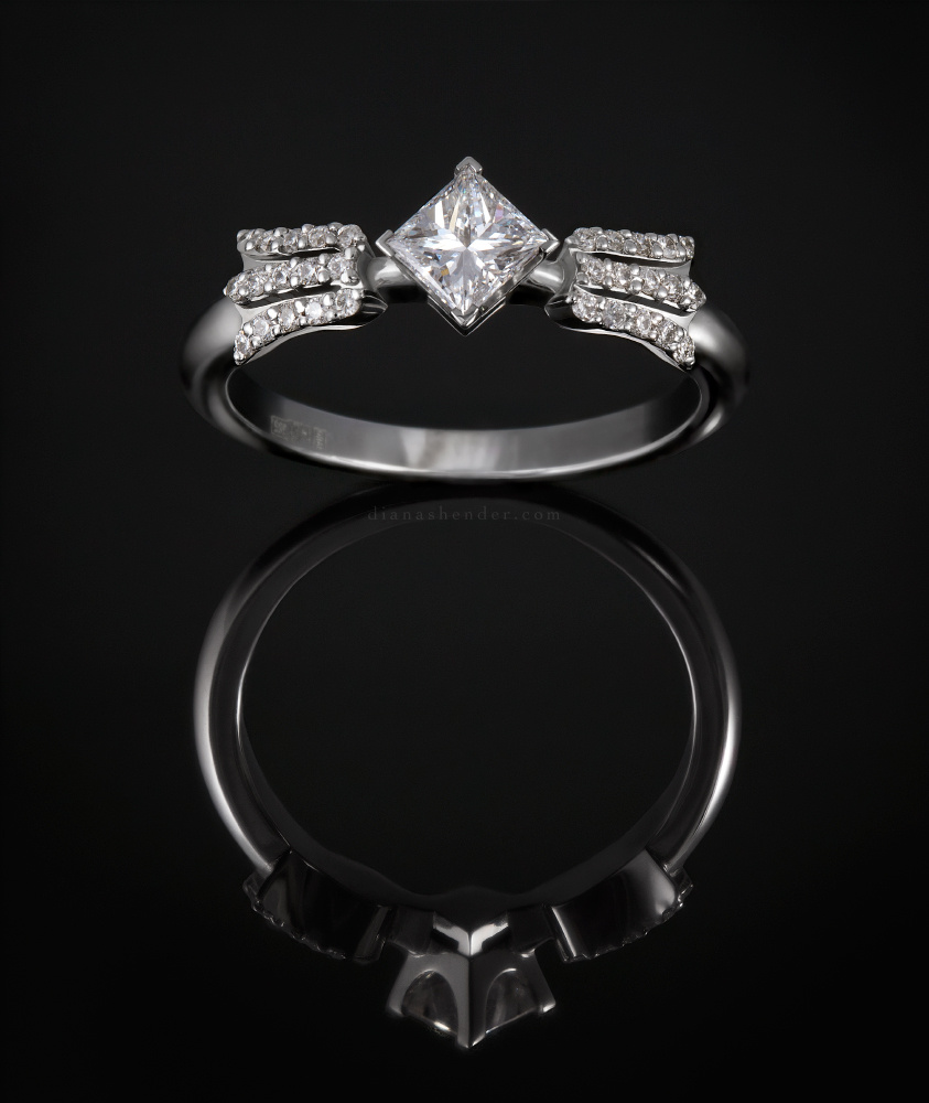 *** ring jewelry diamonds gold reflection 