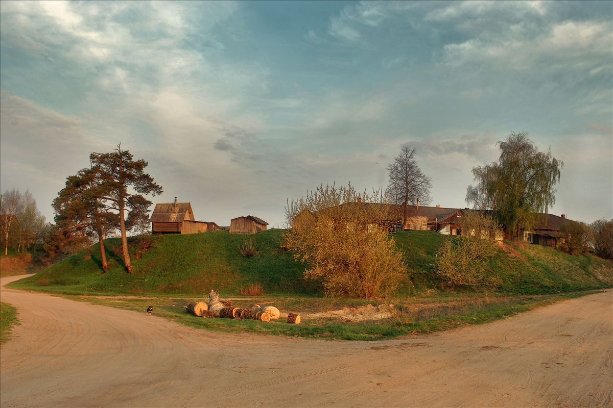 Утро в деревне 