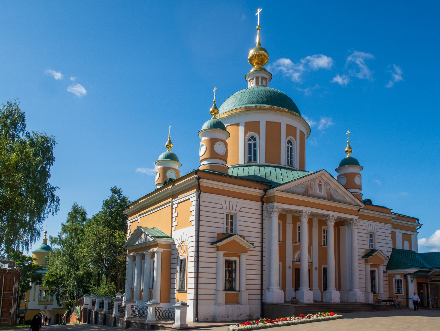 Собор Покрова Пресвятой Богородицы Покровский Хотьков ставропигиальный женский монастырь 