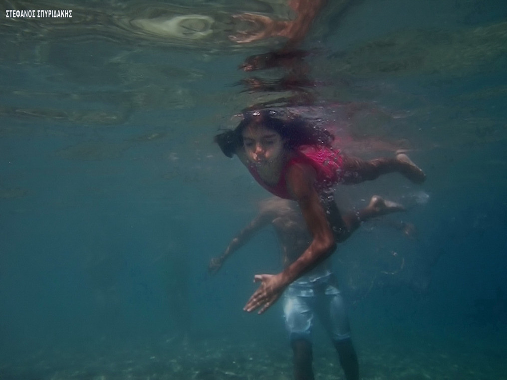 SWIMMER IN ACTION 