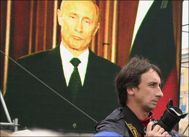Ты меня не уважаешь? (Про фотографа Ловецкого и президента Путина) 