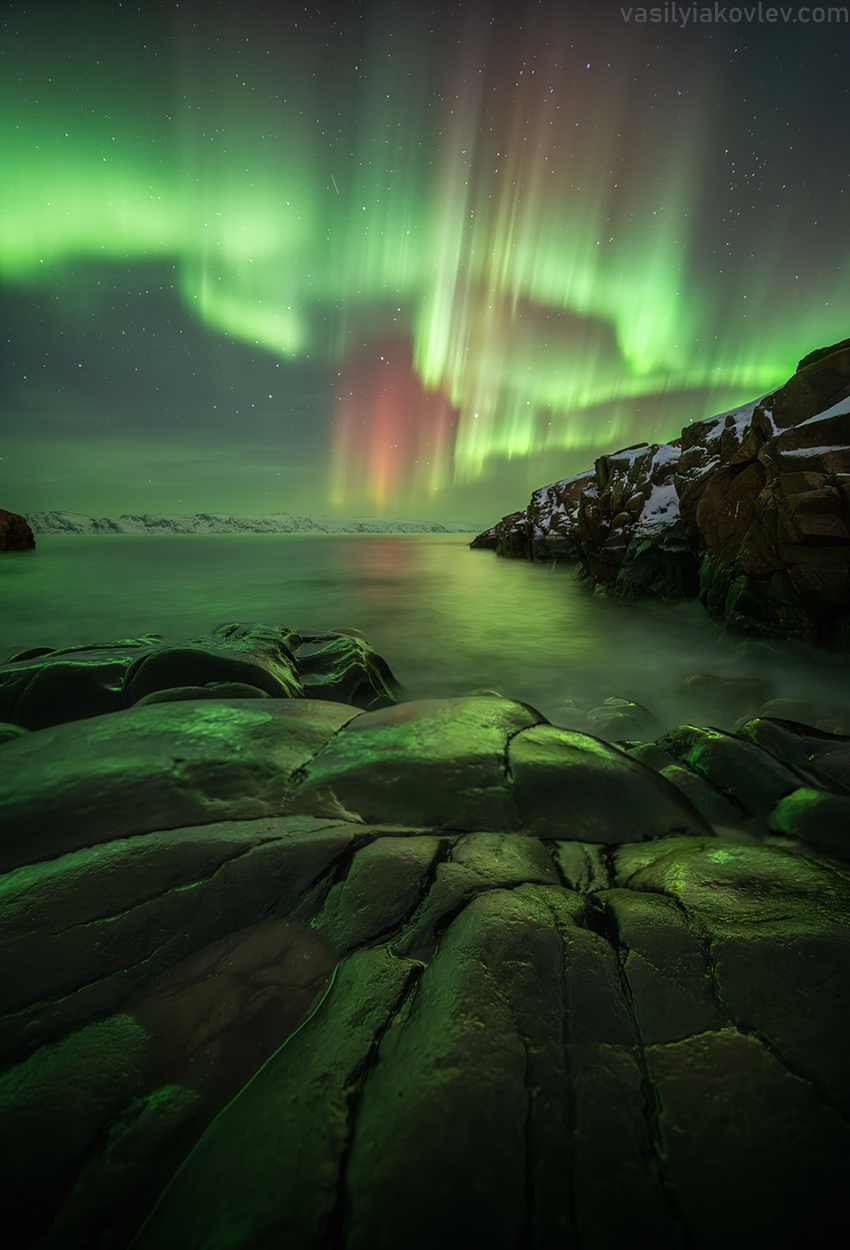 Aurora Borealis кольский фототур яковлевфототур кандалакша волосяная териберка мурманск северноесияние сияние