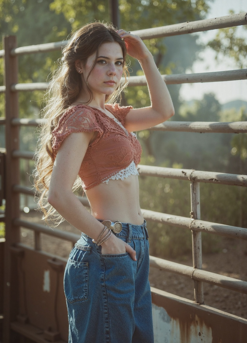 Gate woman photography sunlight
