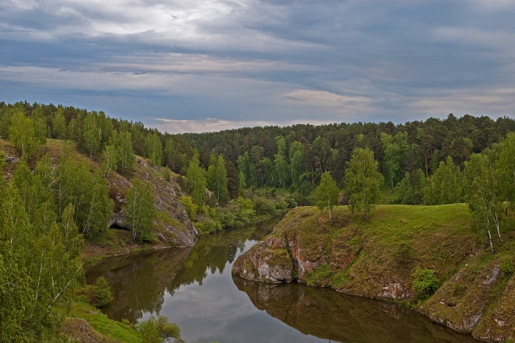 Хмурое утро. 