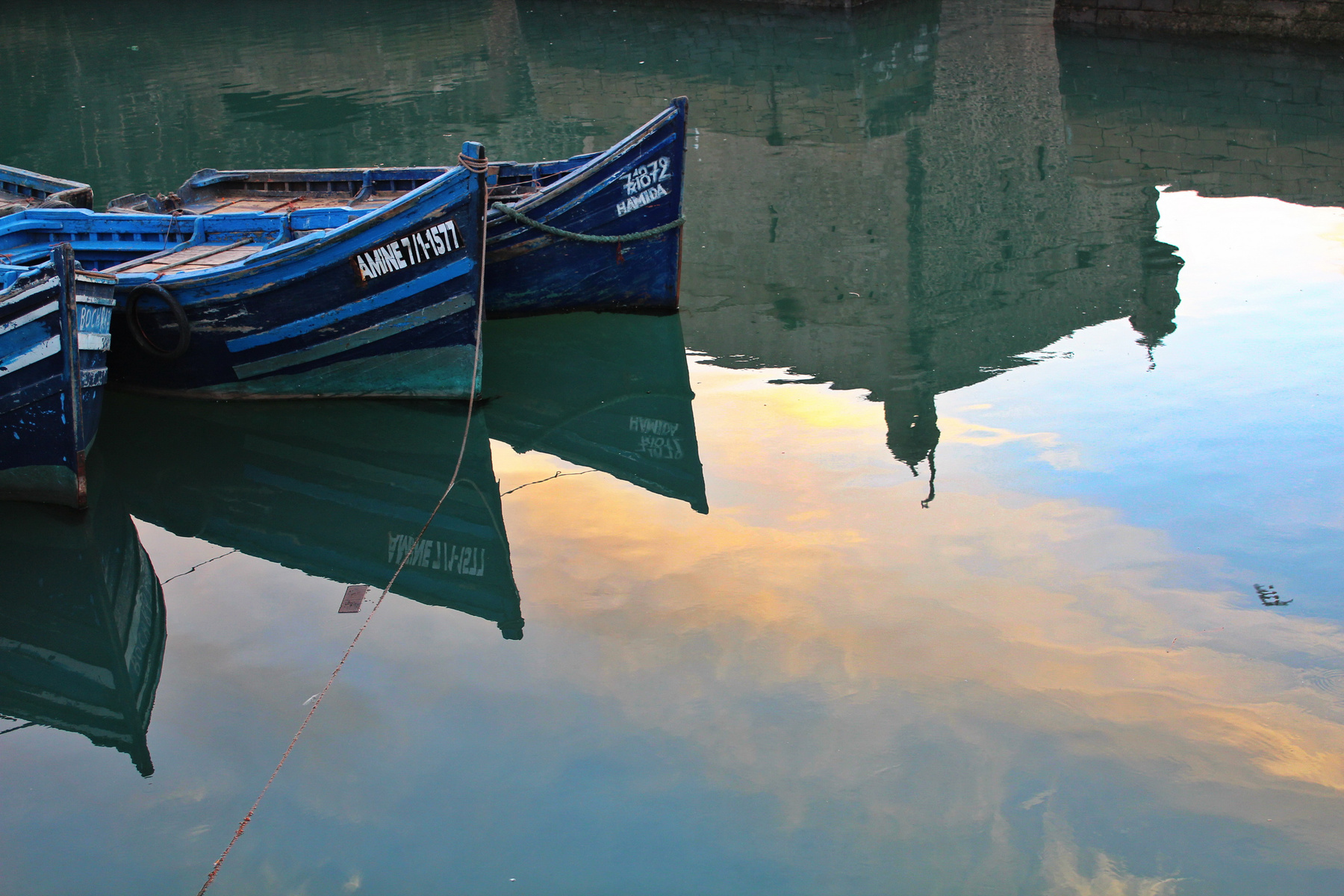 Марокко.Эссаоуйра.Порт.Лодки. Марокко Morocco Essaouira Atlantic ocean