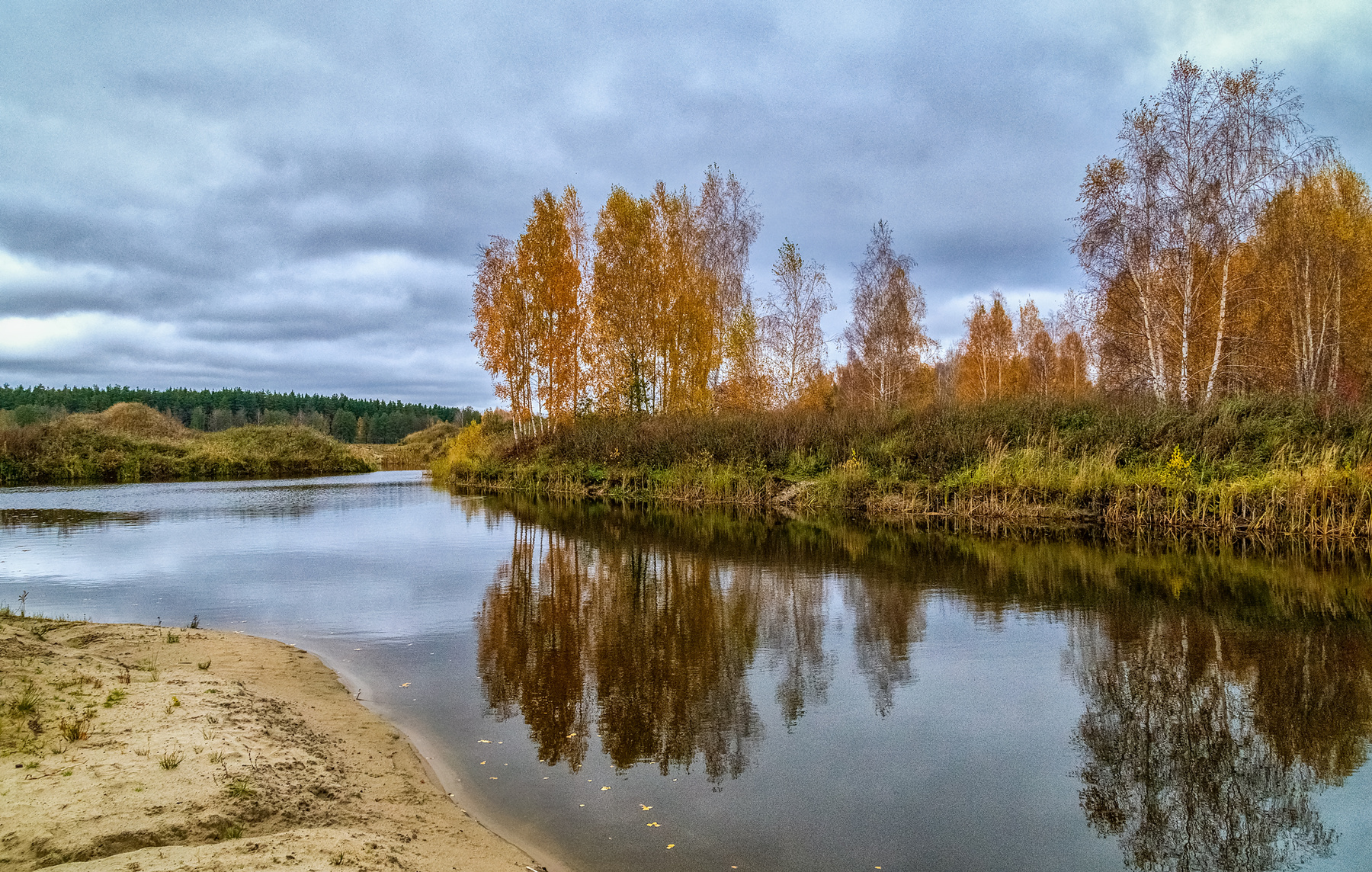 Осень, Октябрь, утро # 08 