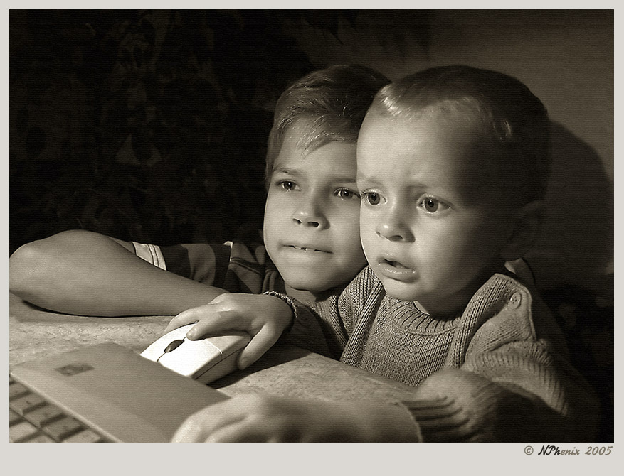 Путешествие по ФОТОСАЙТУ. дети, компьютер, мышь, фотосайт