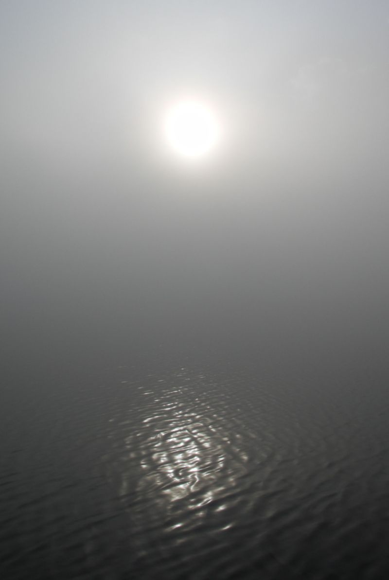 Fog Карелия Кимас Озеро Туман