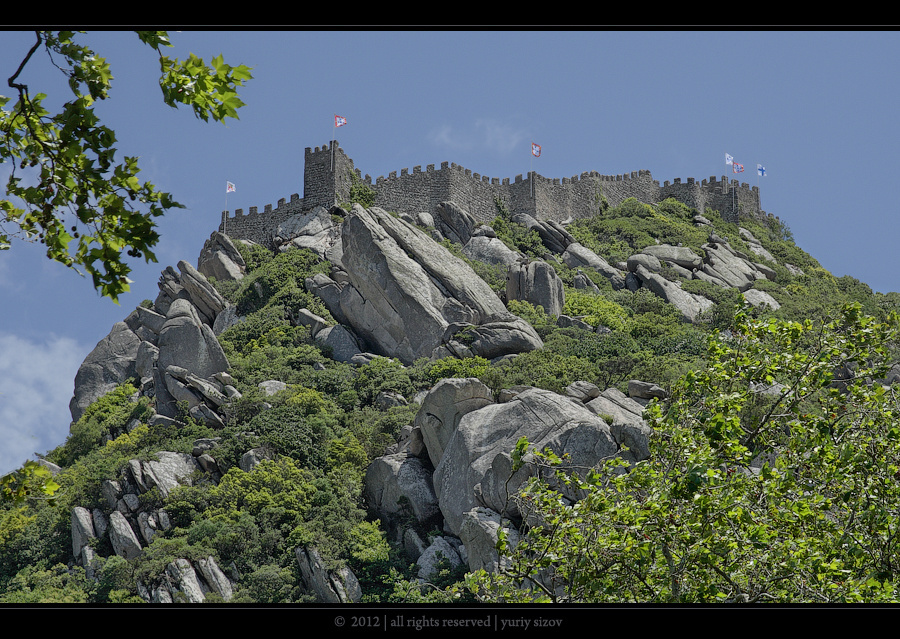 Sintra. Castelo dos Mouros Castle_of_the_Moors Castelo_dos_Mouros Sintra Portugal