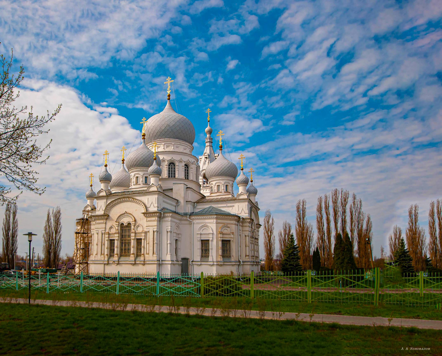 Церковь Рождества Христова. п. Анна. 