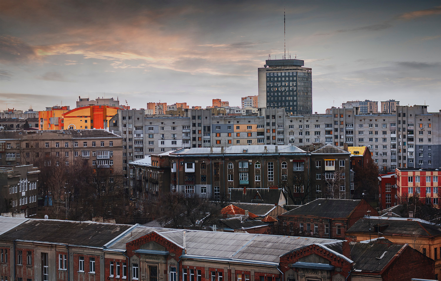 *** город