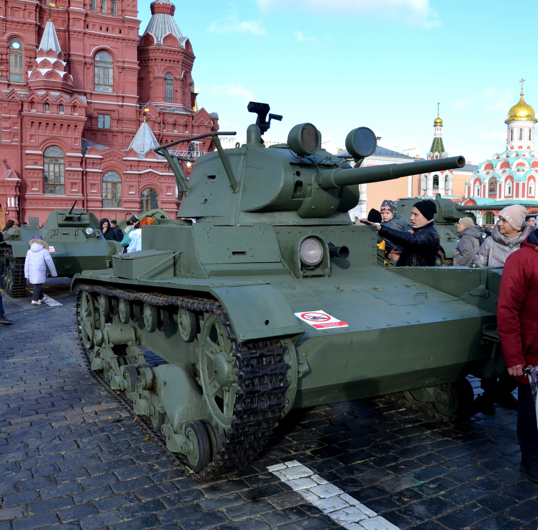 Музей под открытым небом на Красной площади 