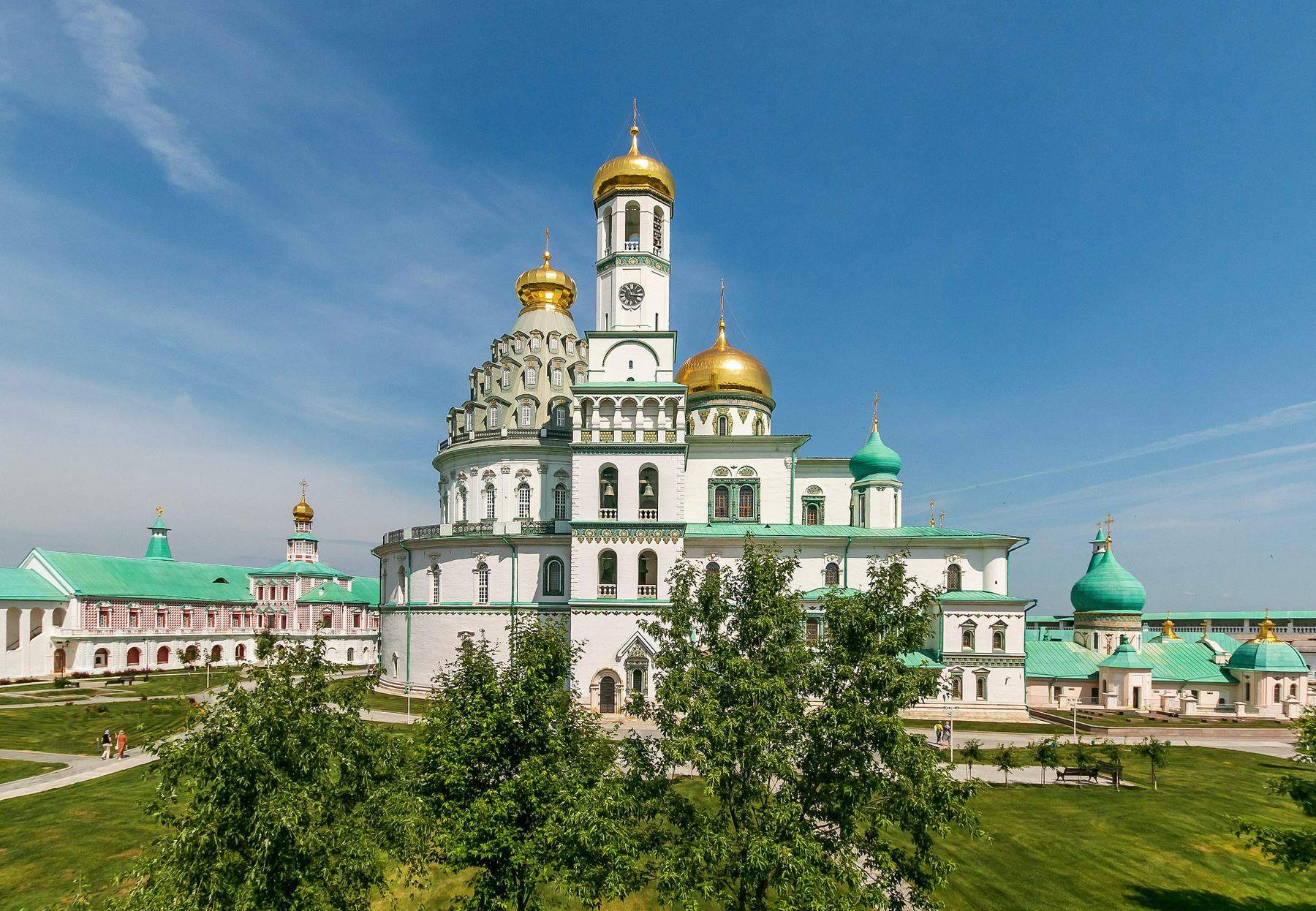 В Воскресенском Ново-Иерусалимском ставропигиальном мужском монастыре. путешествия архитектура храмы церкви монастыри