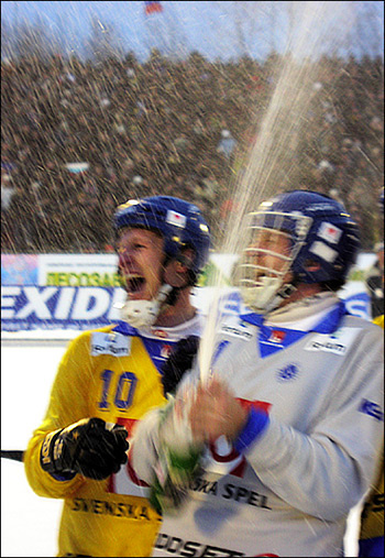 We are the champions, my friend! хоккей с мячом спорт мяч чемпионат