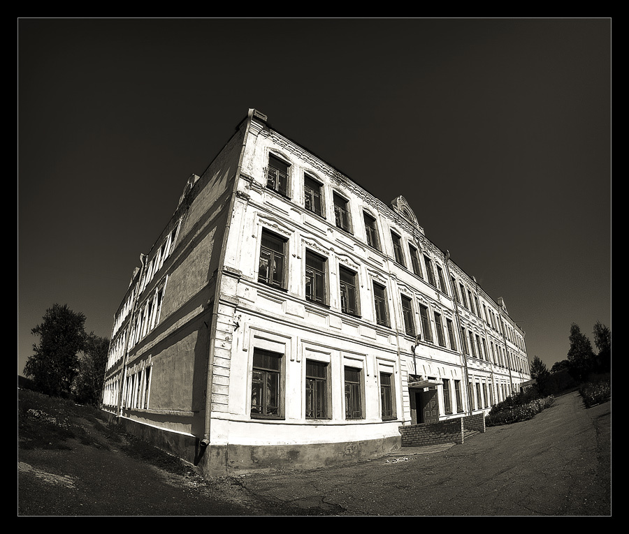 Белозерский Кремль... или то, что от него осталось... (Fisheye-series) 