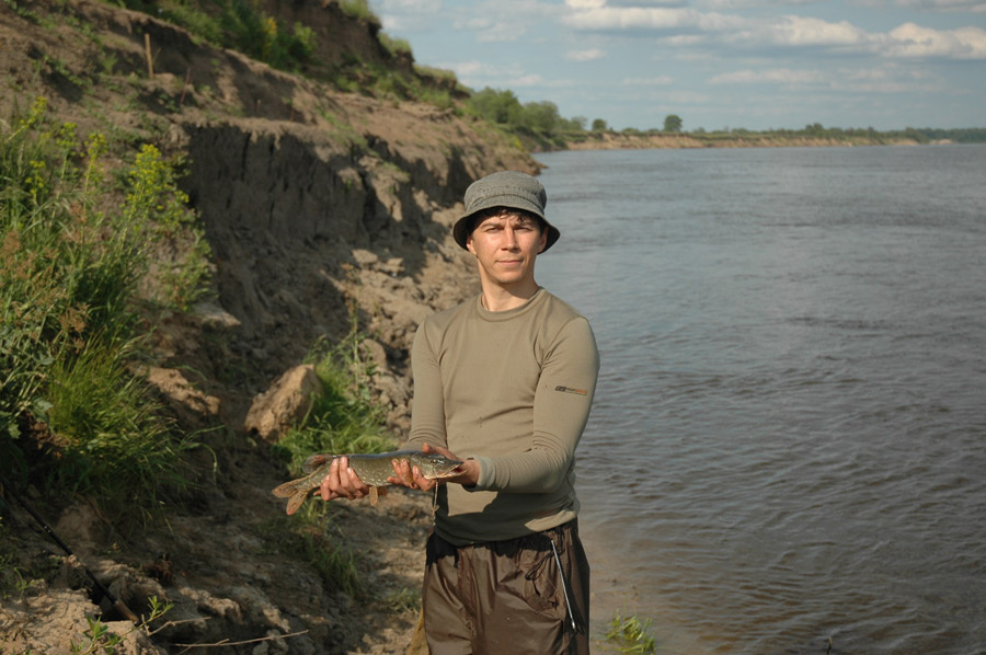 Гроза "окских" щук и судаков, A .Chekalev. А .Чекалев,р.Ока,д.Муратово.