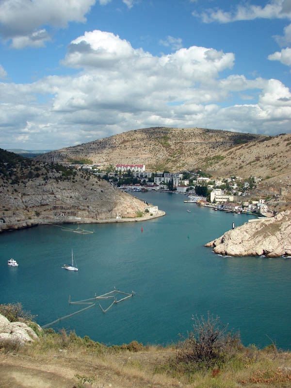 маленькая европа в крыму балаКлава море горы природа пейзаж севастополь