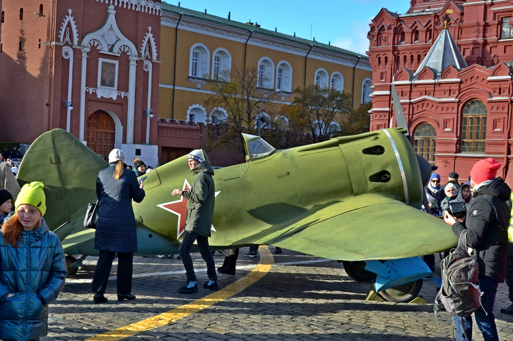 Музей под открытым небом на Красной площади 