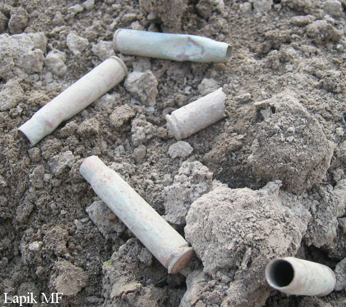 64 года здесь была война Война Гильзы