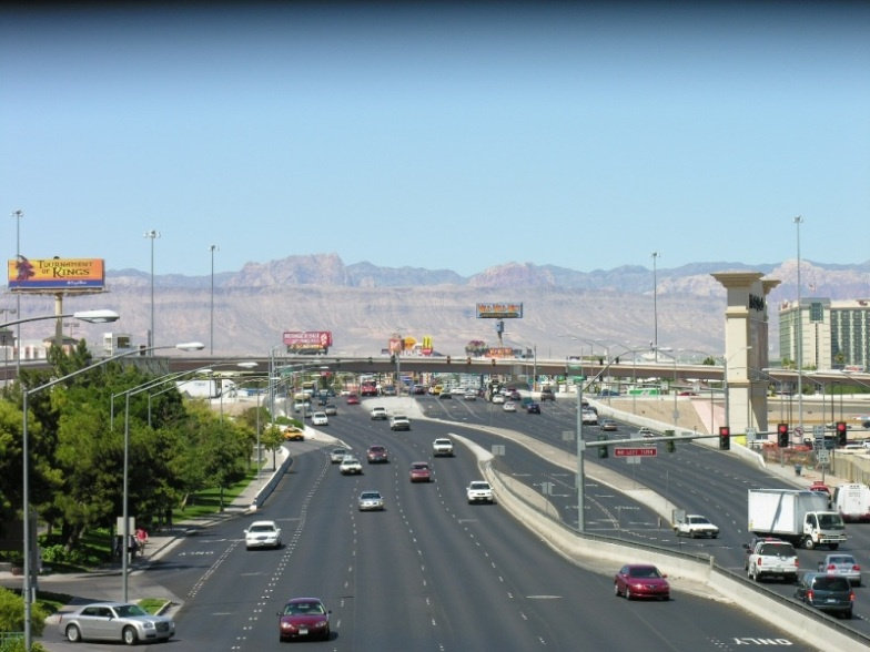 Las Vegas вид за Highway Las Vegas, Highway