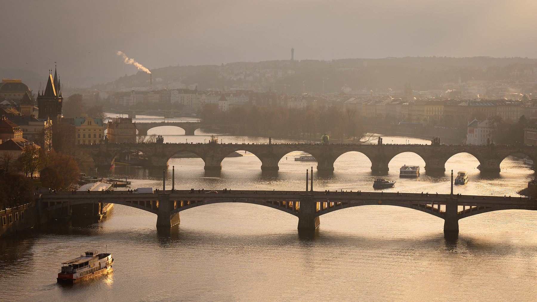 Prague bridges 