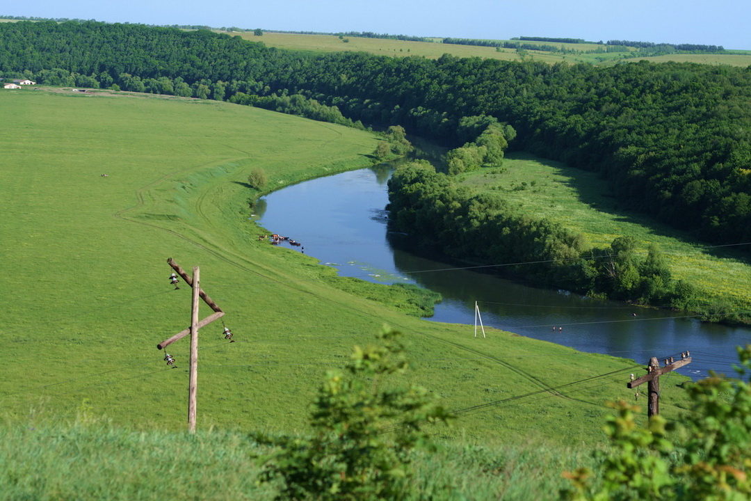 Красивая Меча село Шилово  Россия, Тульская область