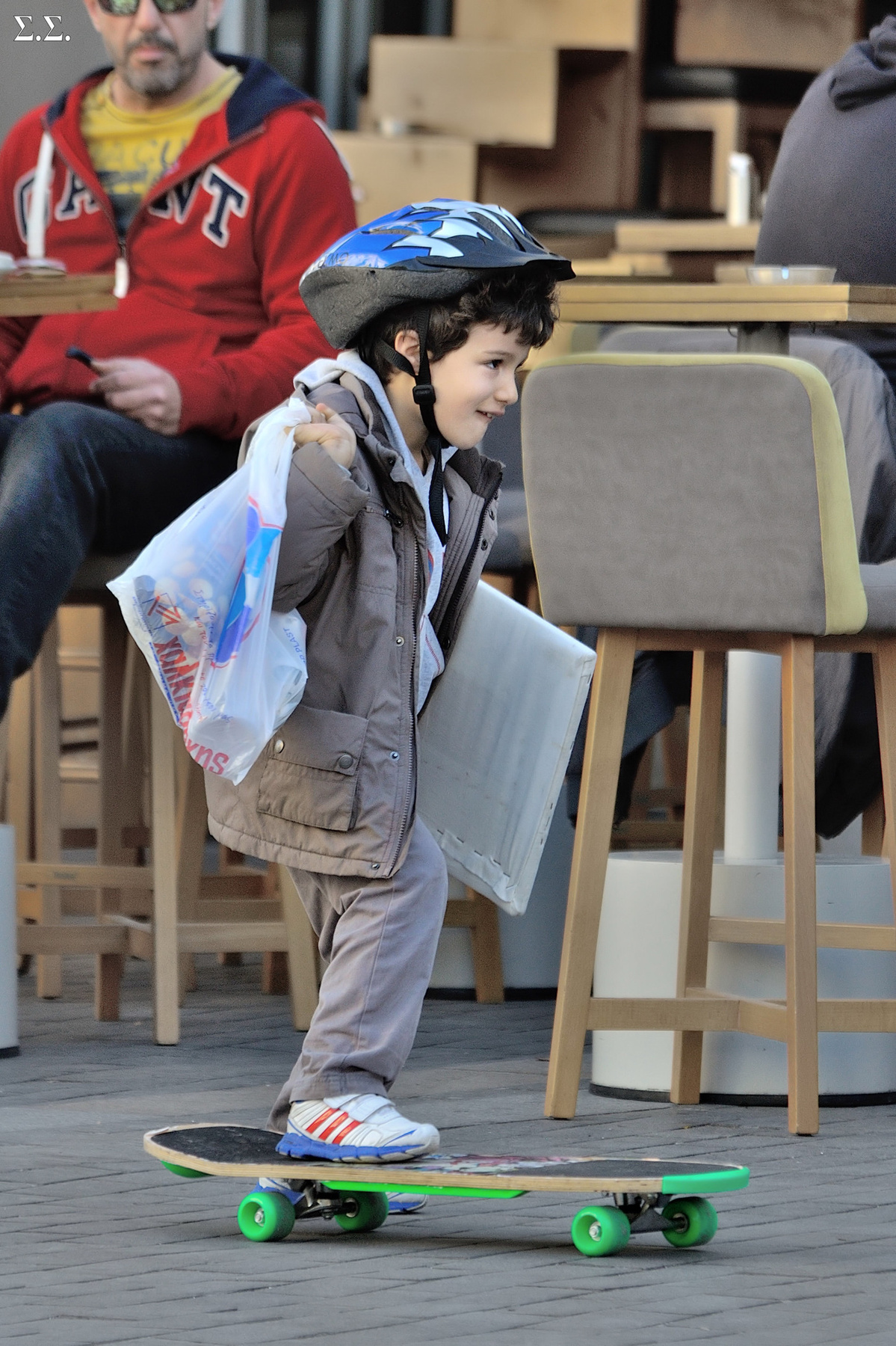 THE BOY FOR THE GROCERIES 