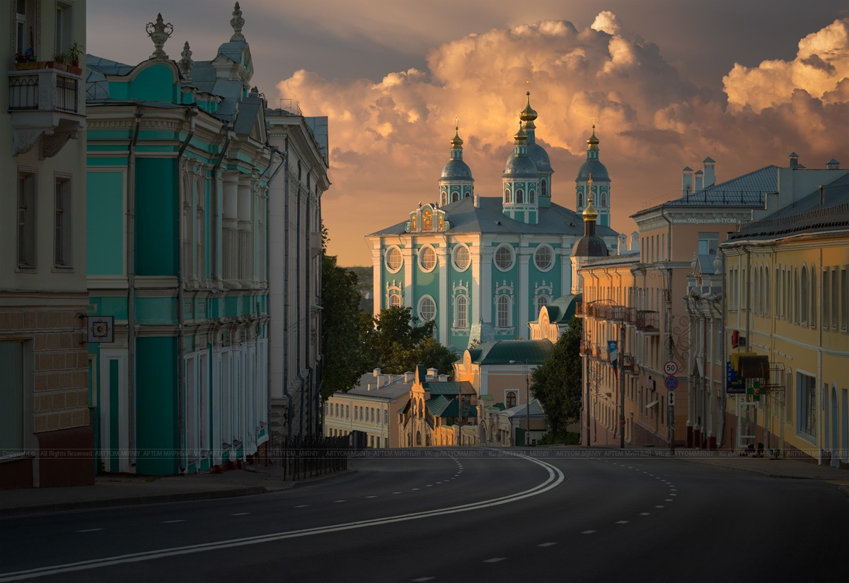 Успенский собор. Город Смоленск (Россия) собор свет Смоленск фотохудожник Россия Smolensk Russia искусство nikon успенский