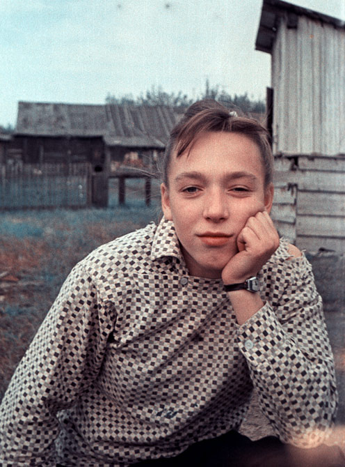 Почти портрет шпанистой девчухи. 1964 год. 