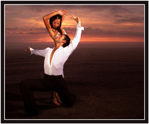Dancing Latin in the Sunset 